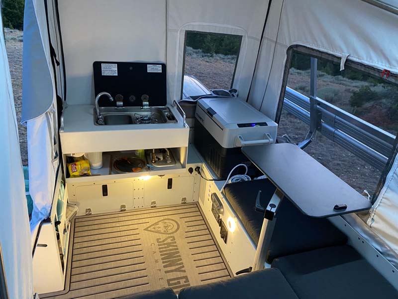 Skinny Guy Interior Camper