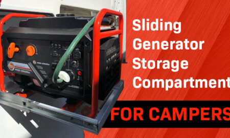 Sliding Generator Compartment For Campers