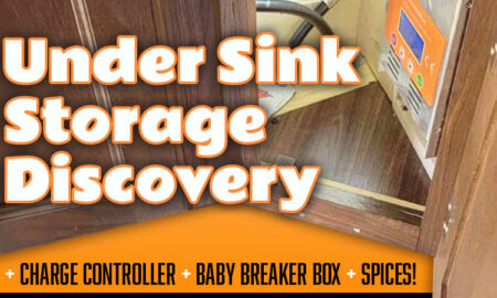 Under Sink Storage Discovery Camper