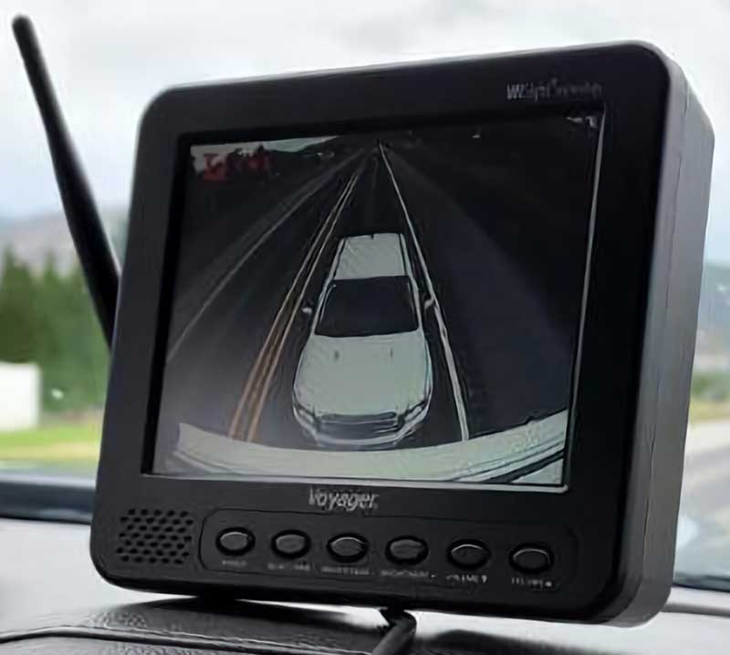 Wireless Rearview Observation Mirror Dashcam MC10