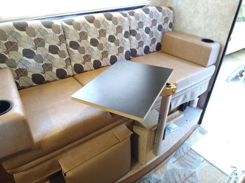Adding A Recliner And Swivel Table
