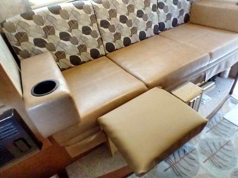 Adding A Recliner To A Truck Camper Sofa