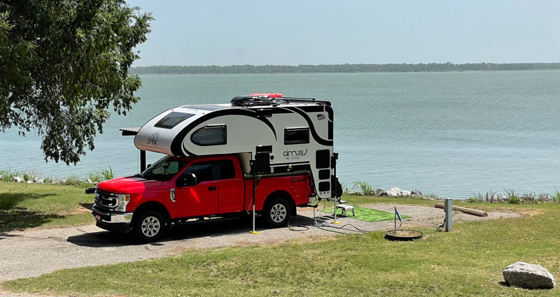 Big Bend COE Campground Oklahoma