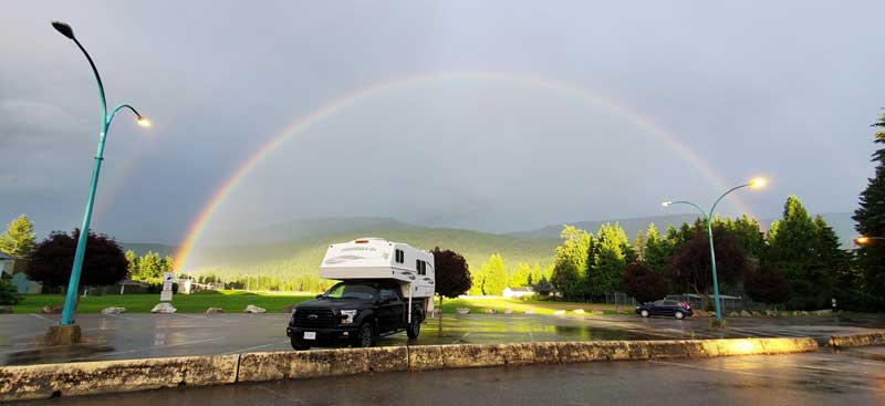 British Columbia Rainbow Camper