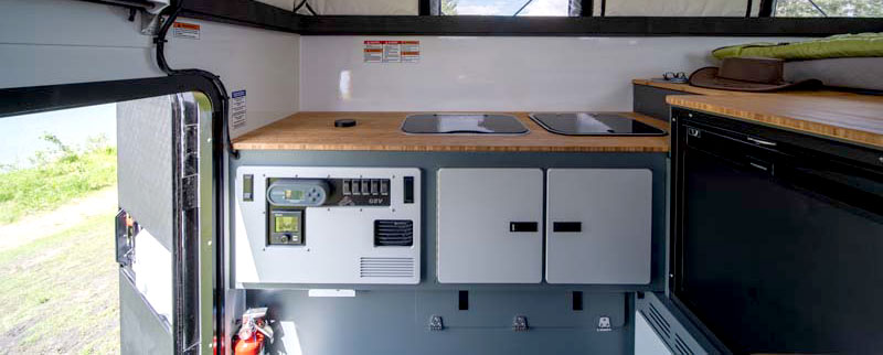 Camp FX Interior Galley Storage