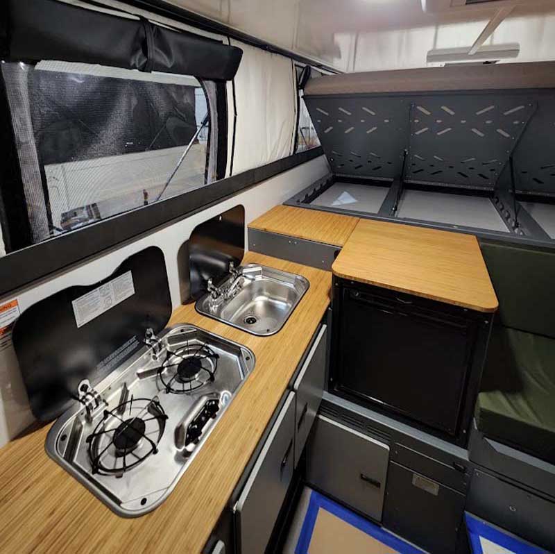 CampFX Camper Kitchen And Countertops