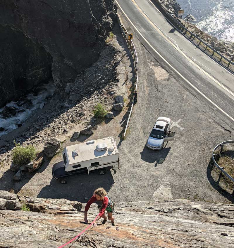 Central California Roadside Cragging