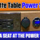 Dinette Table Power Strip Northern Lite