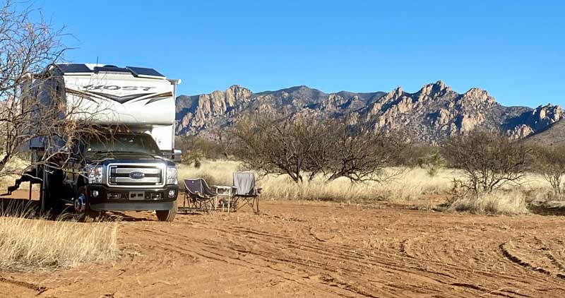 Dragoon Mountains Near Benson Arizona