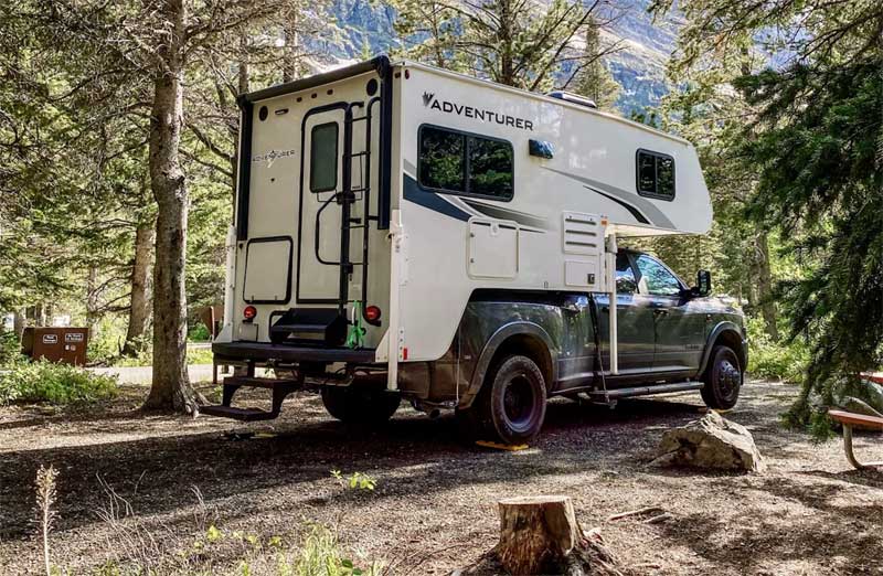 Glacier National Park Camping Full Time