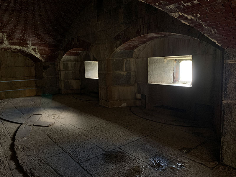 Maine Fort Knox inside