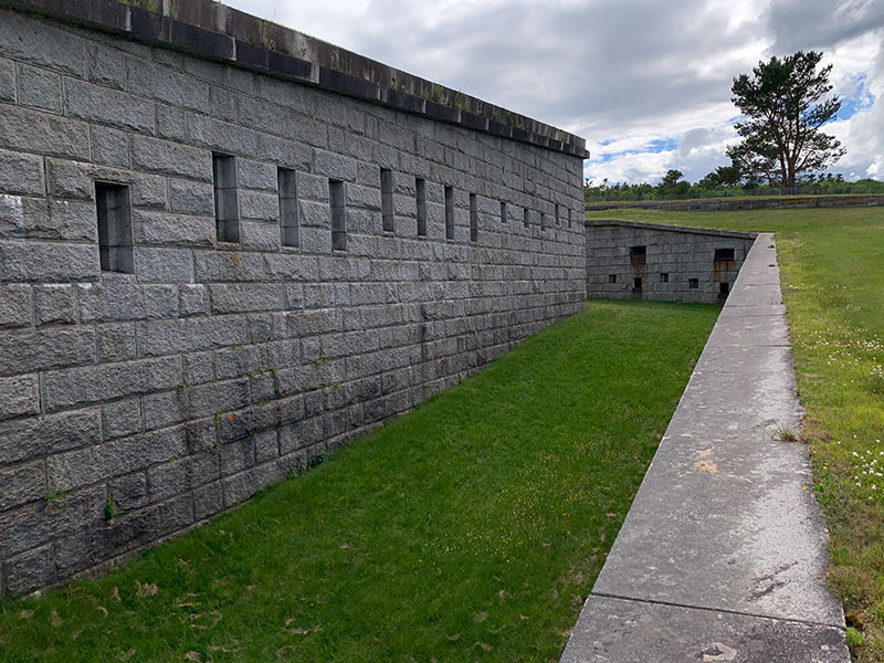 Maine Fort Knox self guided tour