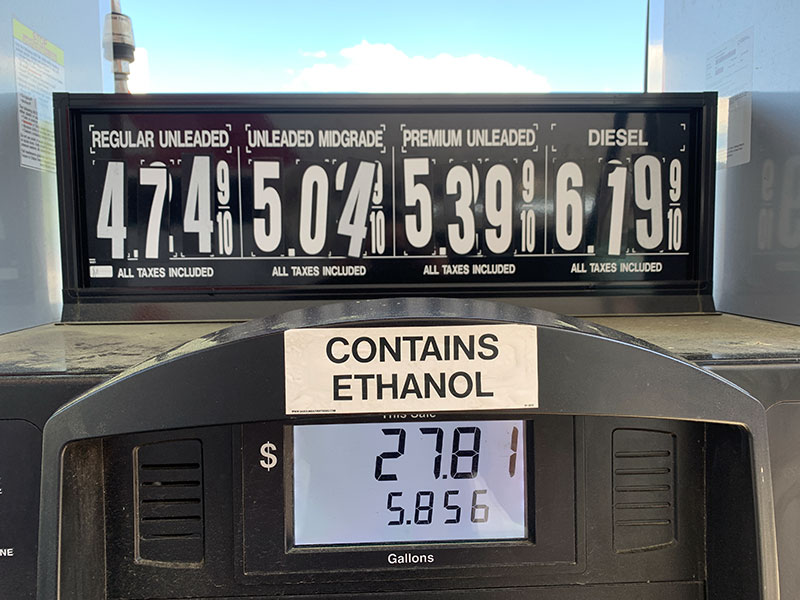 Maine Fuel Prices High