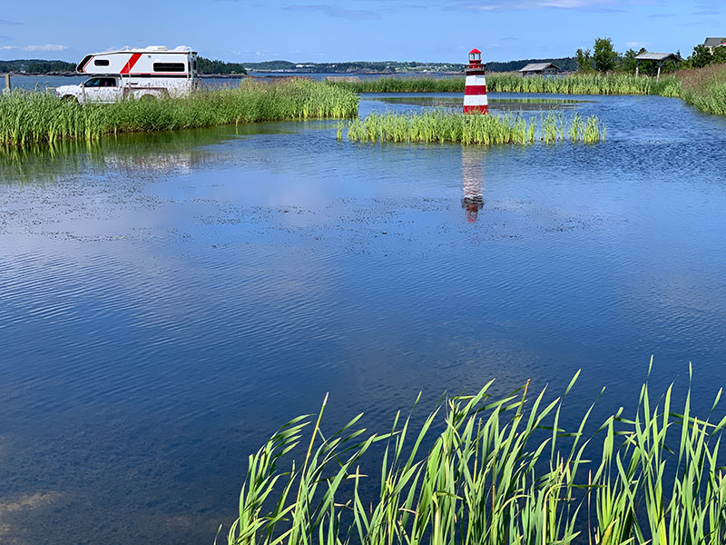 Maine Sunset Point RV Park in Lubec, Maine