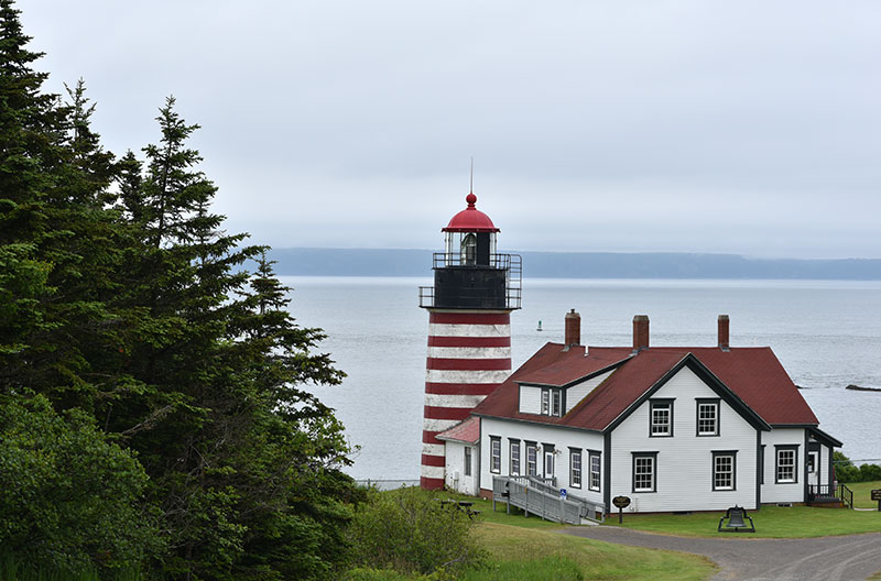 Maine West Quoddy Lighthouse Nikon