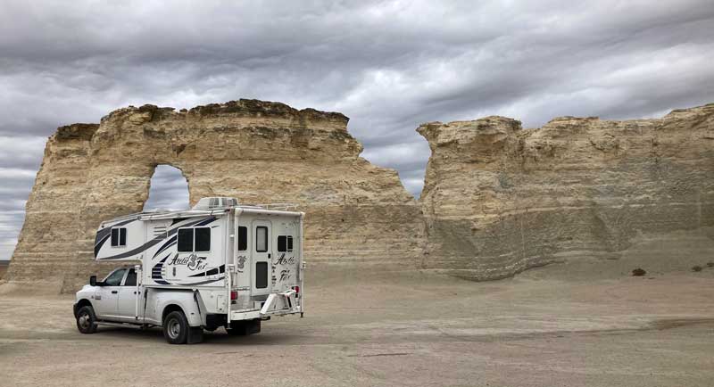 Monument Rocks In KS