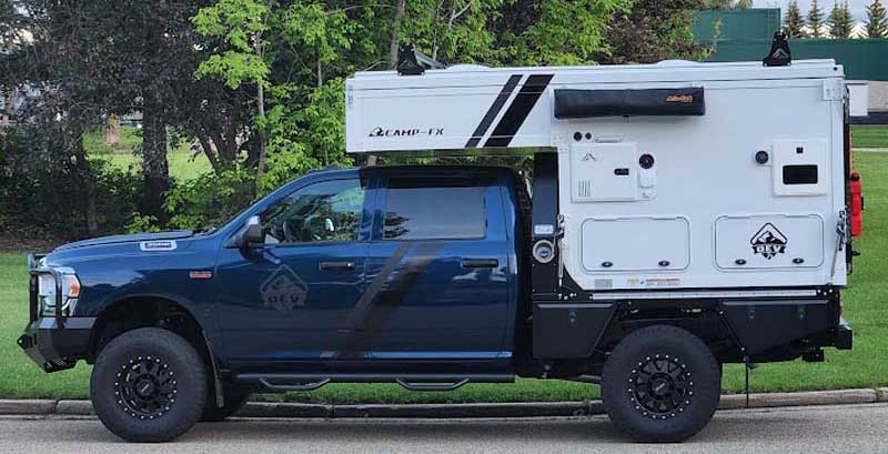 OEV CAMP FX Flatbed Truck Camper Popup