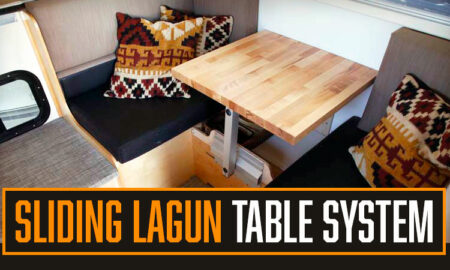 Sliding Lagin Table System Camper