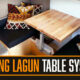 Sliding Lagin Table System Camper