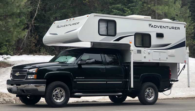 2005 Silverado And 2020 Adventurer 80RB