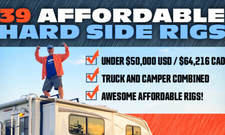 Affordable Hard Side Truck Camper Rigs