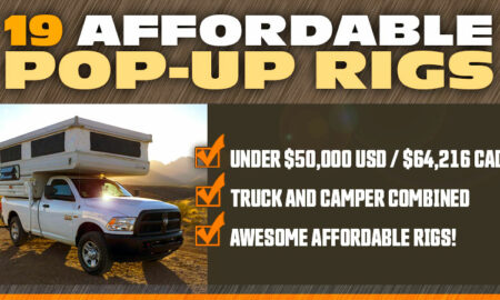 Affordable Pop Up Truck Camper Rigs