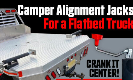 Camper Alignment Jacks for Flatbed Campers