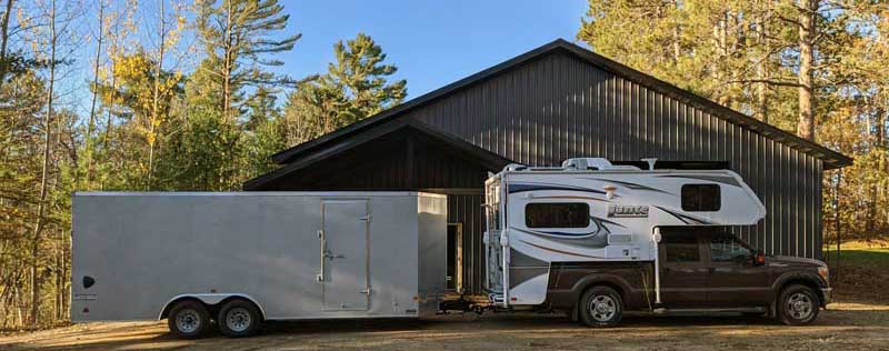 Ford F250 And Lance 855 Pohl