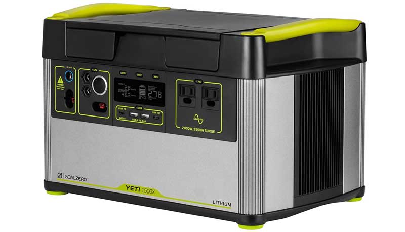 Goal Zero 1500X Portable Power Station Campers