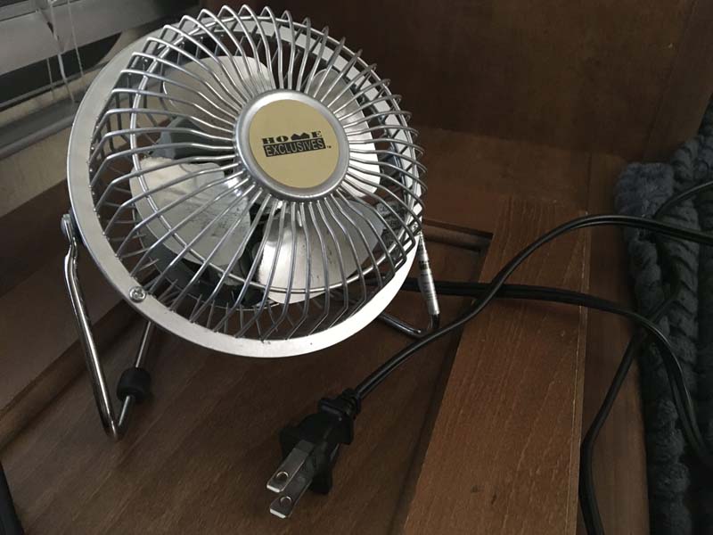 Home Exclusive 4 Inch Fan When Camping And RVing