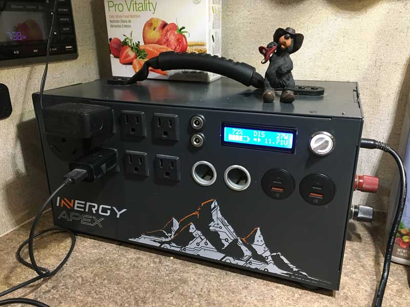 Ingery Apex Portable Power Station For Campers And RVs