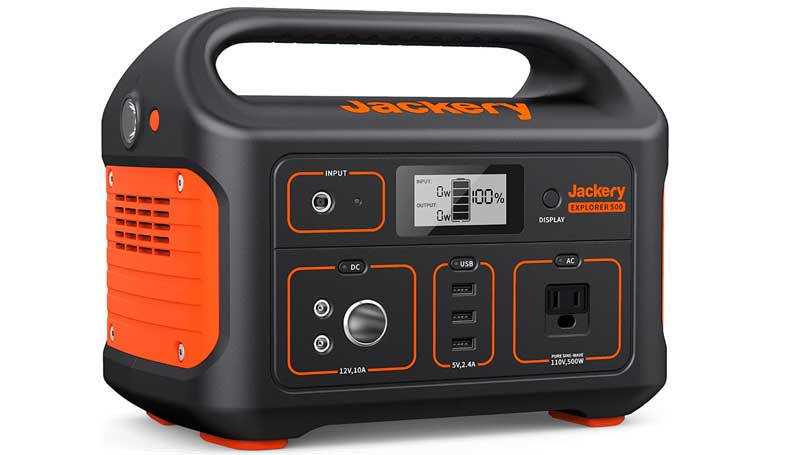 Jackery Explorer 500 Camper Lithium Power Station