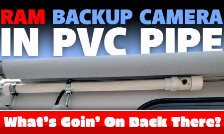 RAM backup camera in PVC pipe