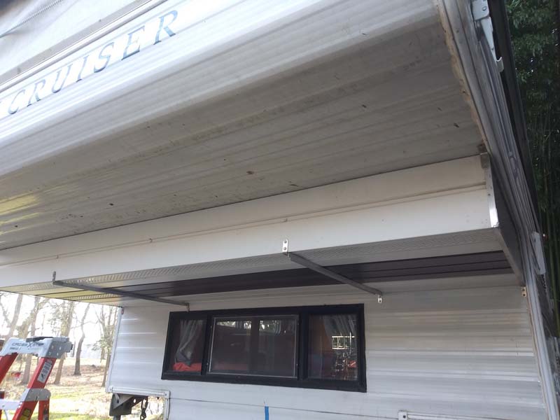 Under The Cabover Camp Chair Storage 7