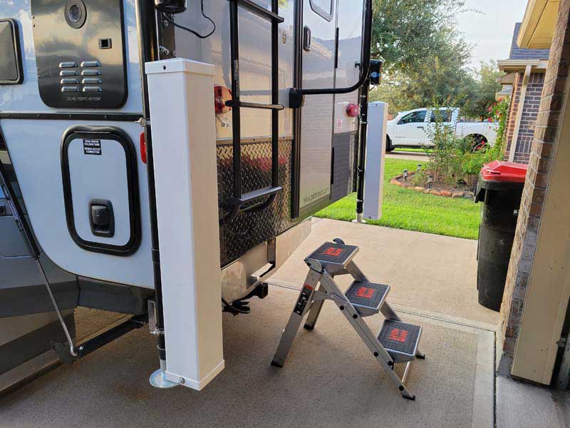 Vertical Sewer Hose Storage For Campers