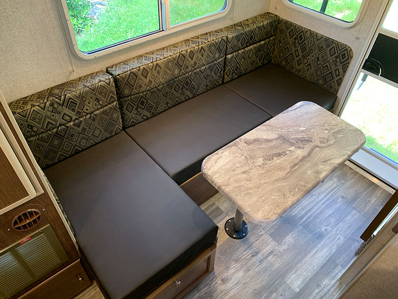 Wolf Creek 850 Dinette Table Position Out