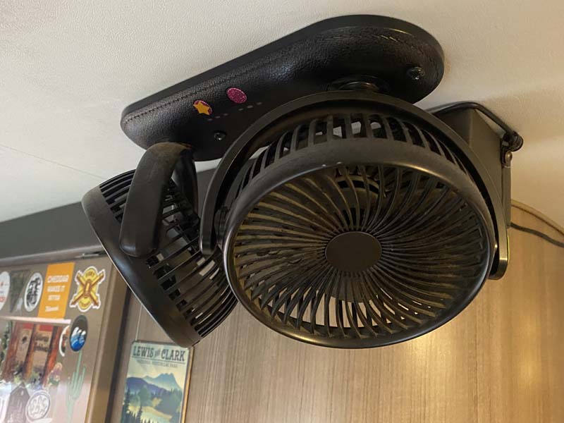 Portable Fan Tripole Car