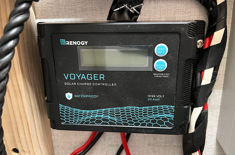 2023 Capri Voyager Solar Controller