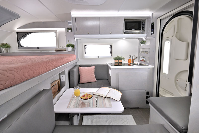 The Cirrus 620 And 820 Truck Campers Are Designed For The Half-Ton