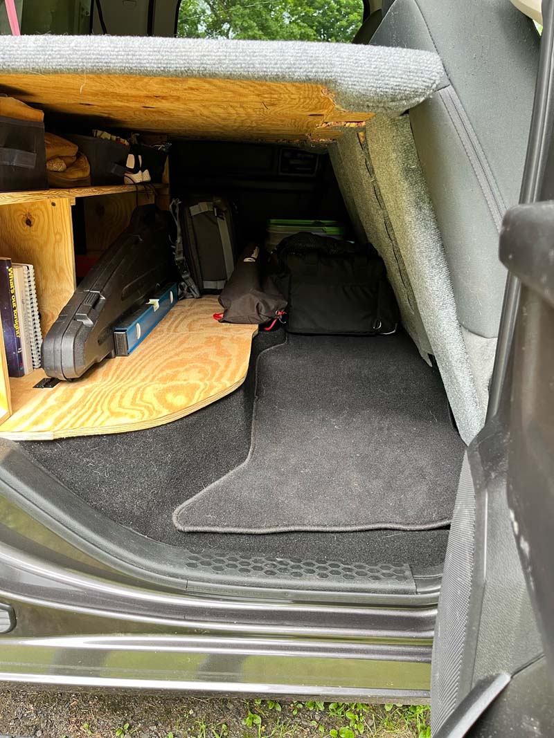 Back Seat Storage Ram Truck 1