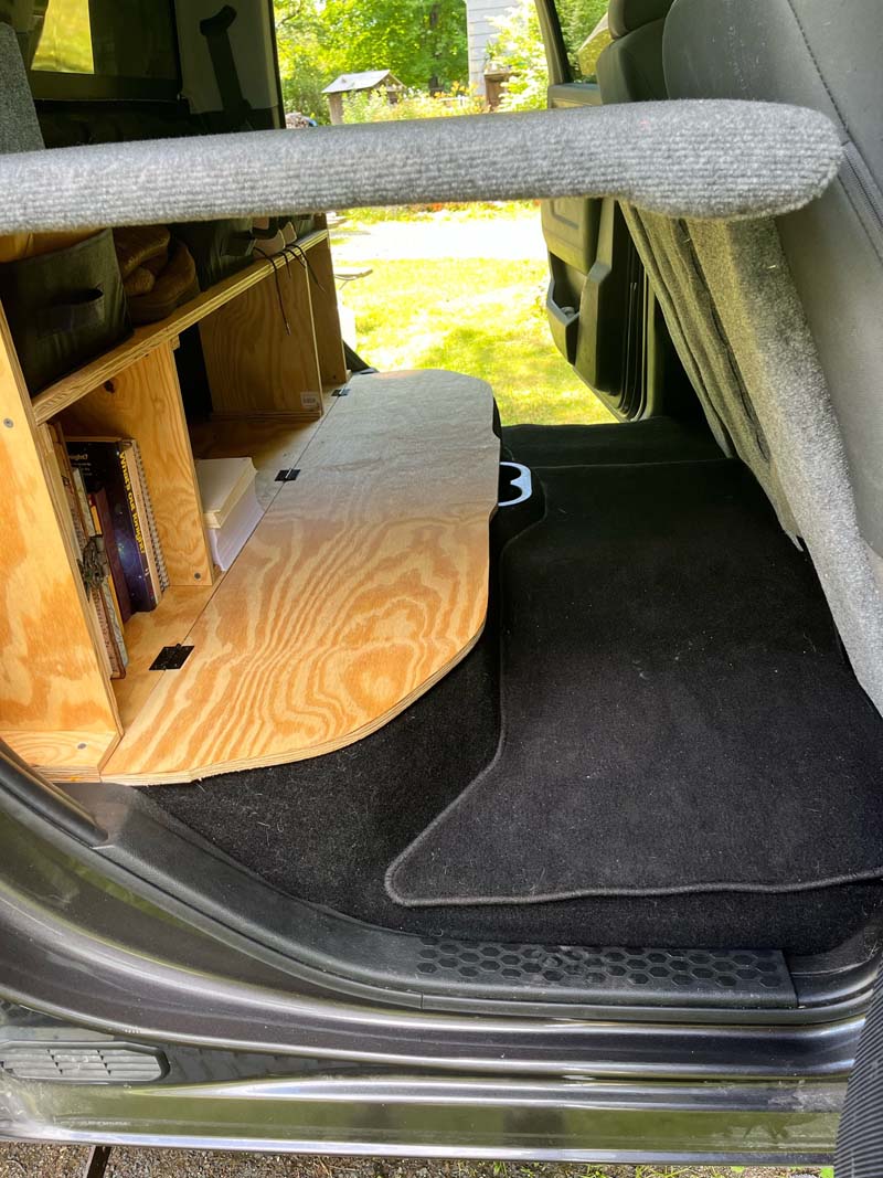 Back Seat Storage Ram Truck