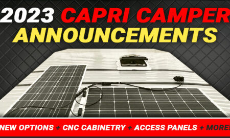 2023 Capri Truck Camper Announcements