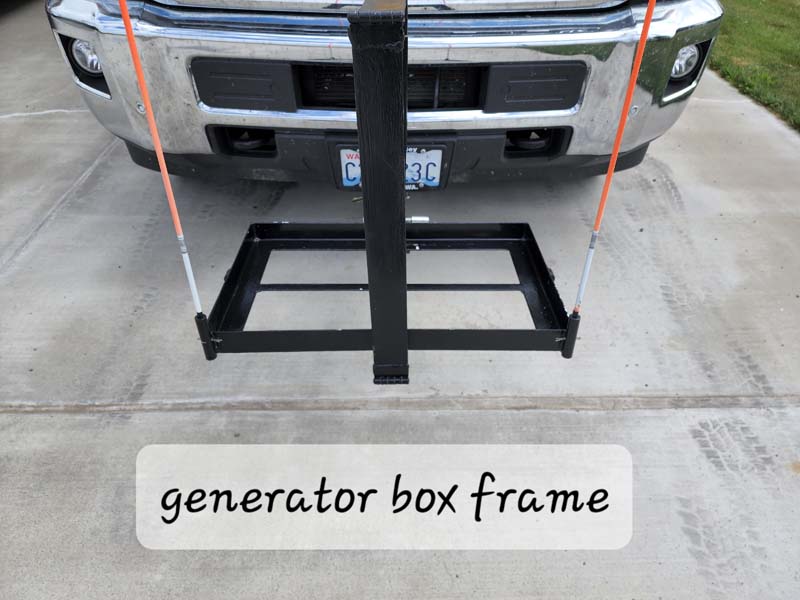 Generator Storage Box Frame Front