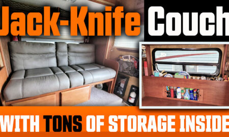 Jack Knife Couch With Tons Of Storage