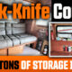 Jack Knife Couch With Tons Of Storage