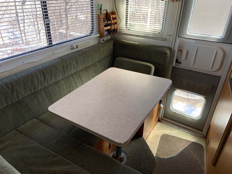 Staples Chairs Camper Existing Dinette Time For Upgrade