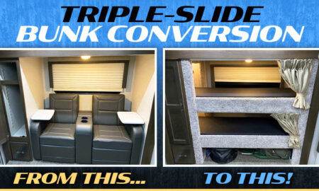 Triple Slide Bunk Conversion