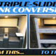 Triple Slide Bunk Conversion