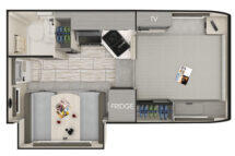 2023 Lance 855S Floor Plan