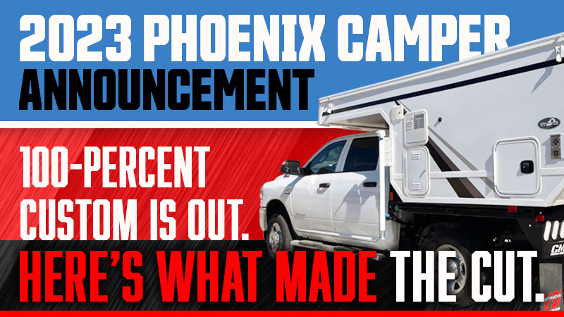 2023 Phoenix Campers Announcement